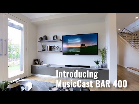 Yamaha MusicCast BAR 400 Sound Bar + Wireless Subwoofer