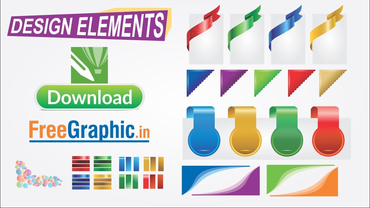 Design Elements Graphic Download Free Cdr File | FreeGraphic.in