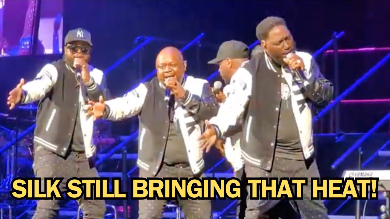 R&B Group Silk Still Bringing That Heat | NYC, Barclay Center Concert