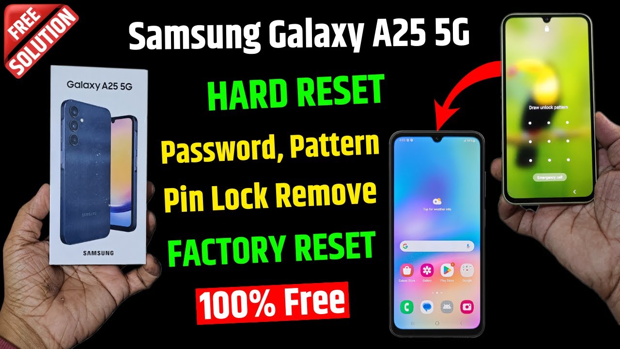 Unlock Your Samsung Galaxy A25 5g Samsung A25 Reset Remove All Type unlock-your-samsung-galaxy-a25-5g-samsung-a25-reset-remove-all-type