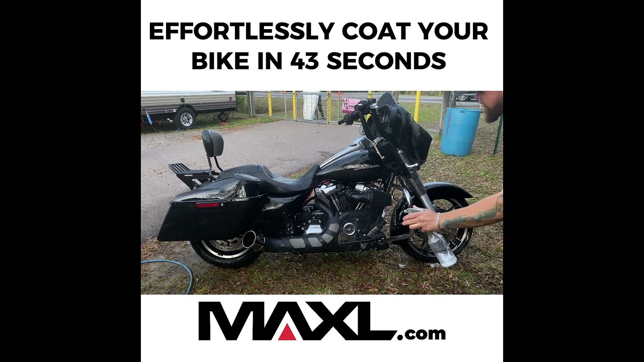 Coat Your Entire Bike In Under A Minute With MAXEasy!