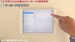 初心者のためのiPad使い方講座 NO.1 基本操作をマスターしよう 5/6  iPadOS13版
