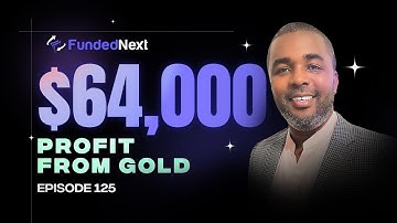 $64,000 Profit Using EMA50 On Gold With 1:2 Risk Reward | Meet The Trader Ep. 125