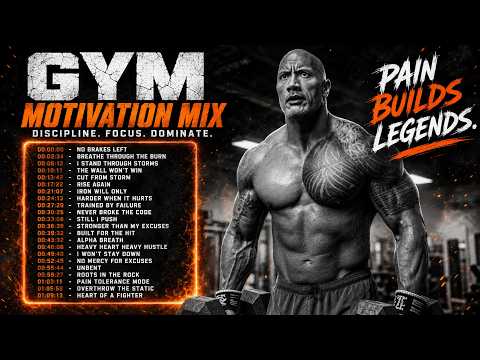 WORKOUT MUSIC 2026 🔥 GYM MOTIVATION 💪 BEST RAP & HIP HOP GYM PLAYLIST | WORKOUT MOTIVATION🔥