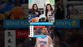 Blind Ranking Five NBA MVPs | #sportspodcast #nbaplayoffs #nba #nbamvp