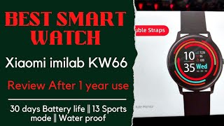 Xiaomi Imilab KW66 Double Strips Smart Watch, 30 days battery life, and 13-sports modes