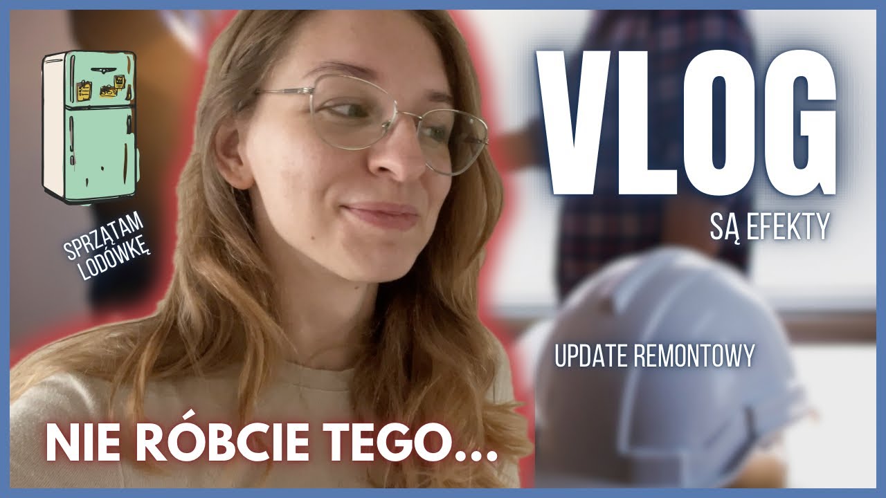 VLOG 🏠 Remont | Sprzątanie lodówki | gotowanie z resztek 