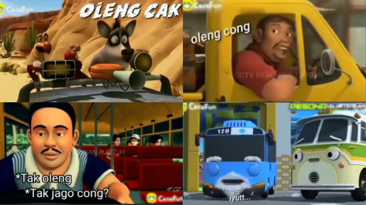  TRUK  OLENG  VERSI KARTUN LUCU BIKIN NGAKAK TRUK  OLENG  DJ  