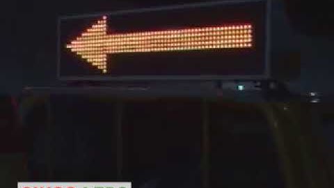 led traffic advisor arrow stick