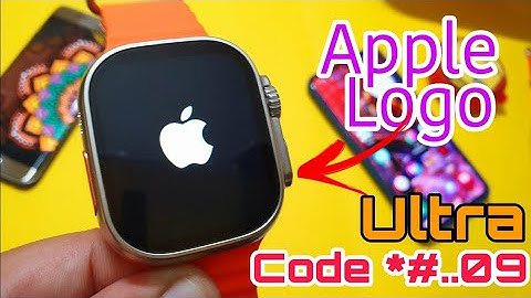 T800 Ultra Smart Watch Apple Logo Secret Code 🤫|| All Ultra Watch Code || *#..09 😱😱