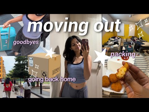 MOVING OUT VLOG| end of first year in college