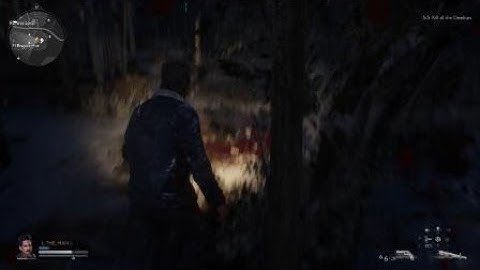 Evil Dead: The Game-testing swing animation cancel tech.