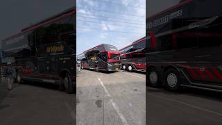 Luxury bus broken maneuver