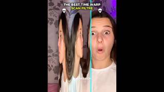 Famous Best Time Warp Scan Filter ☠️#trending #edit #troll #trollface Wealth