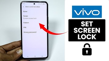 How to Set Screen Lock in Any Vivo Phone - Screen Lock Setting