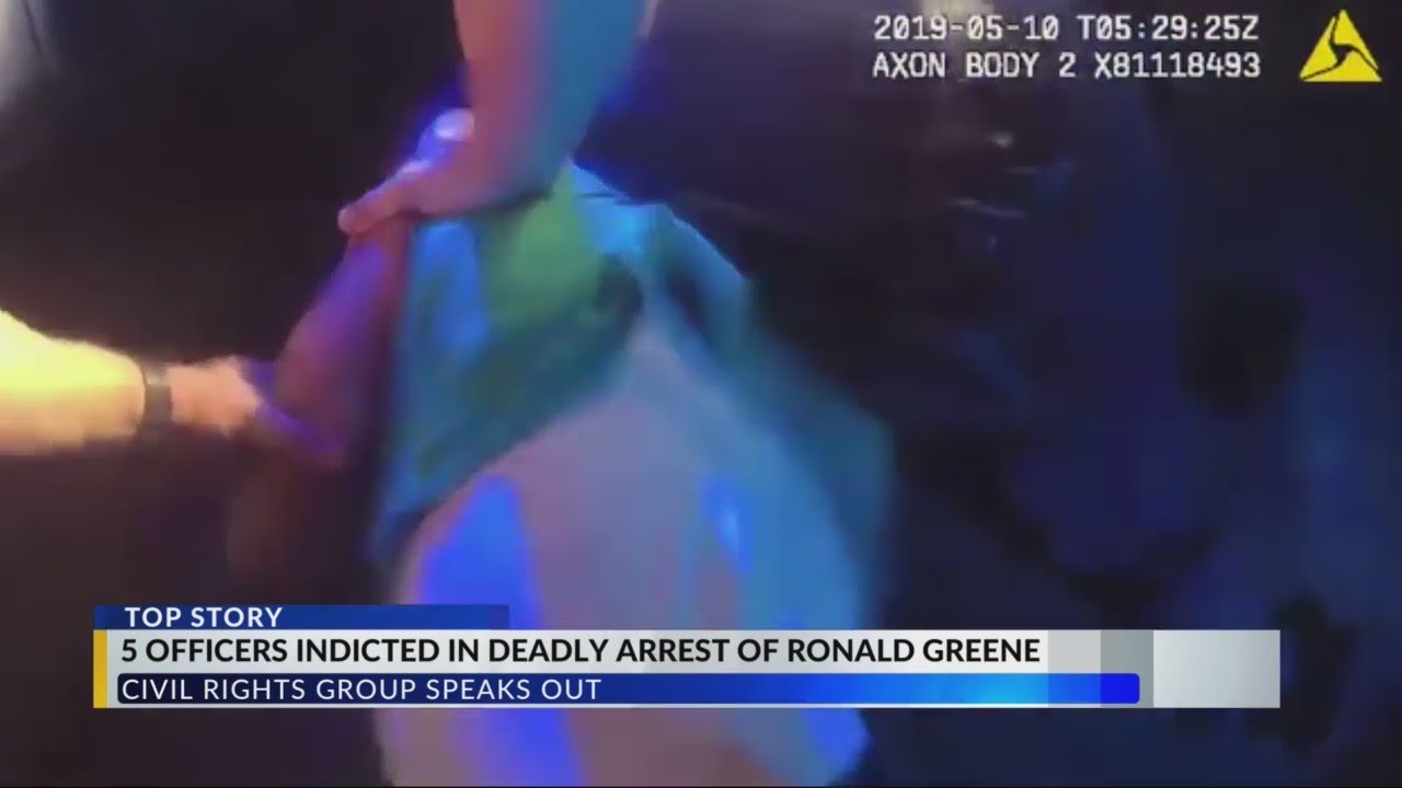 5 officers indicted in deadly arrest of Ronald Greene - YouTube