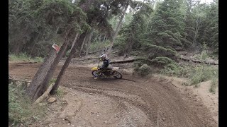 Pat (2020 Yz450F) Camera Following Dale (2012 Yz250) Whitehorse Yukon.