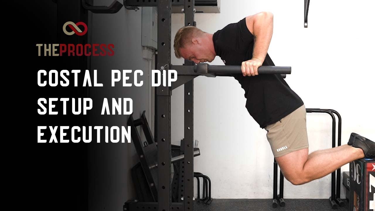Costal Pec Dip Set up and Execution YouTube