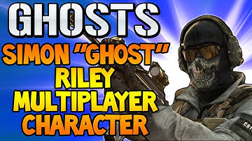 PRE-ORDER BONUS! Cod Ghosts - Simon "GHOST" Riley Multiplayer Character (CALL OF DUTY) Gamestop