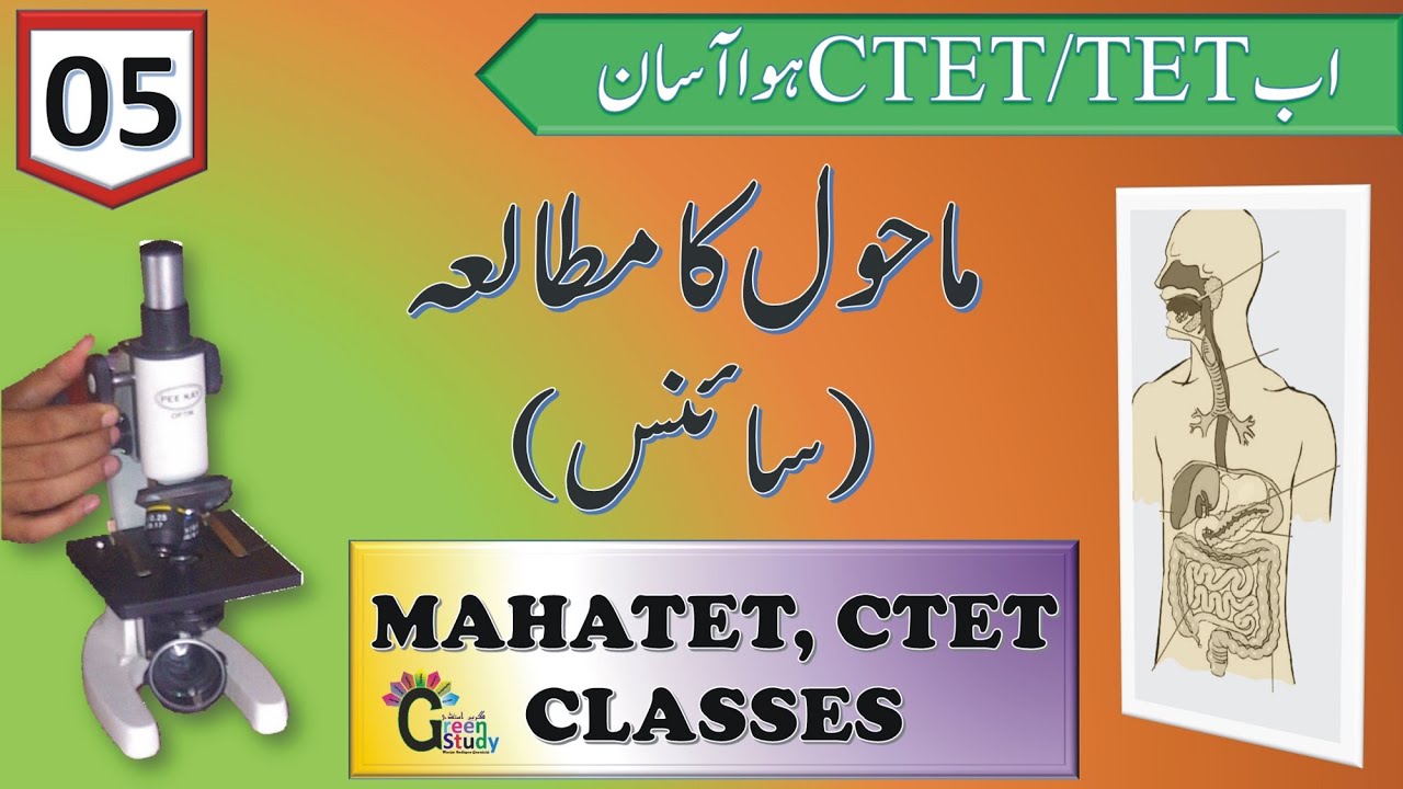 General Science (Maholiyat Ka Mutala Science) 05 | Urdu Science Quiz | Mahatet | Ctet | Reet | Uptet