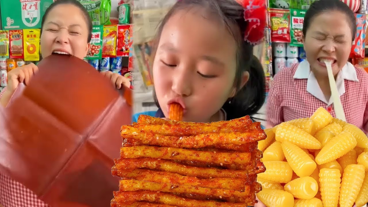 Kumpulan video TikTok camilan Tiongkok jaman dulu, kompilasi camilan Tiongkok masa kecilEP630