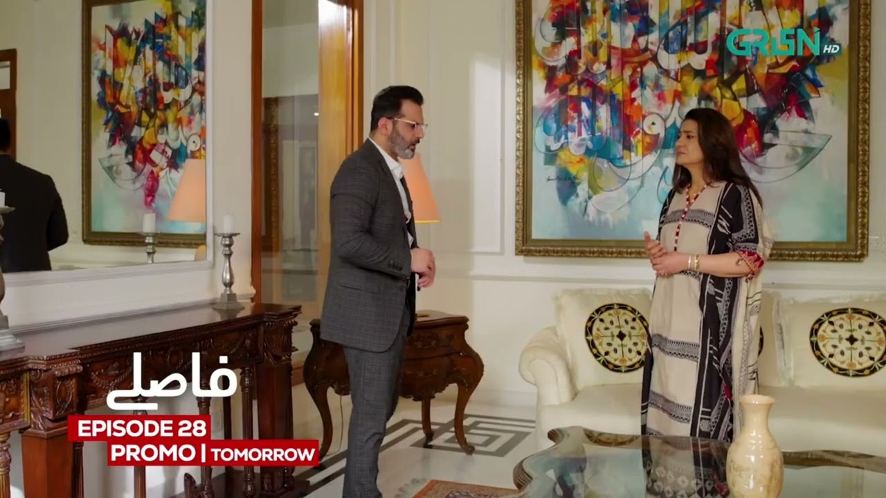 Faaslay Episode 30 Promo | Tomorrow at 8:00 PM | Ali Ansari - Saboor Ali | Faaslay Last Episode(2)