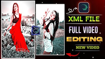 Cheez badi 💞 XML File Hindi Song Alight Motion XML File Video 💥 #alightmotionviral #video