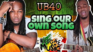 How to play UB40 - Sing our own song on Electric/acoustic  (Tutorial)