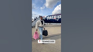 Now in Nashville 🛬 #shorts #nfl#patriots