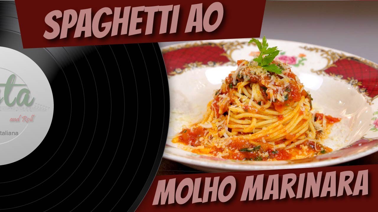 SPAGHETTI AO MOLHO MARINARA | PASTA AND ROLL