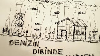 Denizin Dibinde Hatçam (Karikatür Versiyonu)