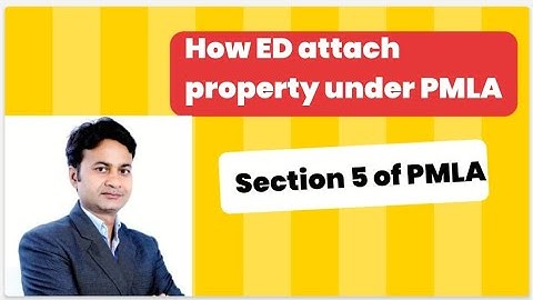 Attachment proceedings under Section 5 of PMLA l How ED attach criminal proceeds l CS Abhay Sharma