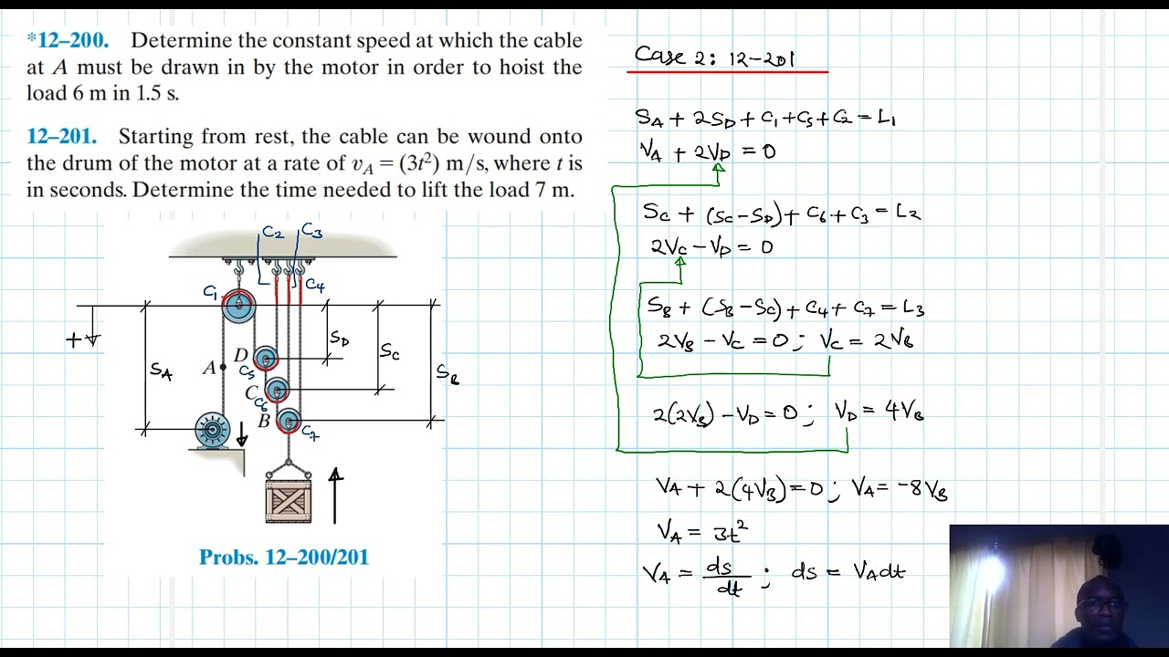 12–201 Kinematics of a Particle (Chapter 12: Hibbeler Dynamics) Benam Academy