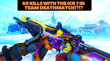 60 KILLS WITH AN ICR 7 IN TEAMDEATHMATCH!?!? (black ops 4)