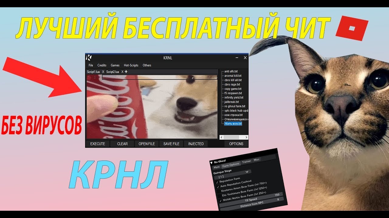 Крнл инжектор роблокс