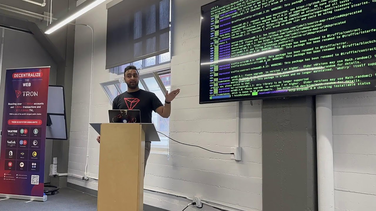 TRON DAO: Harvard and ETHSF Hacker House