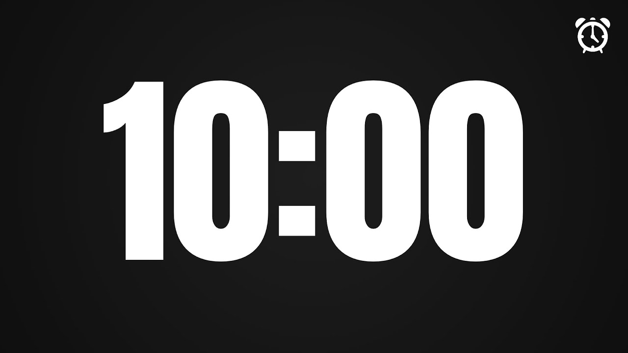 10 Minute Countdown Timer (