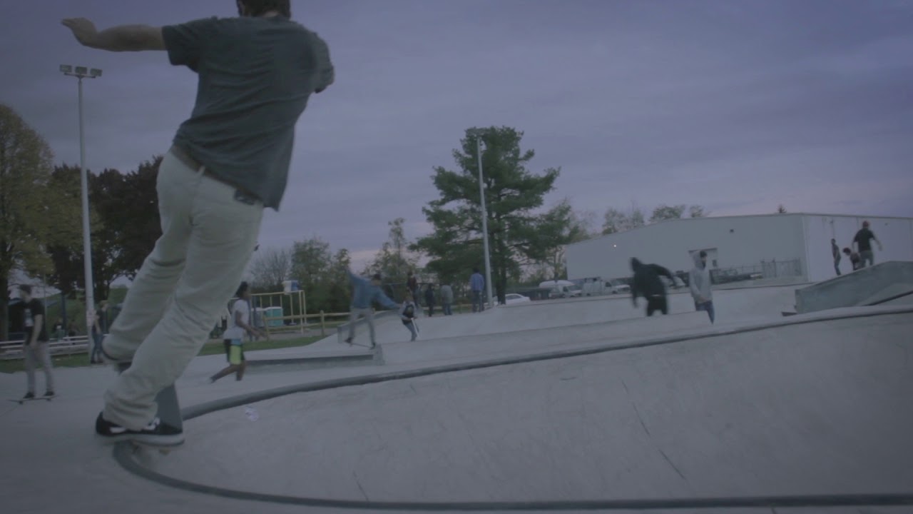 Vince riding the Steelton Skatepark Bowl YouTube