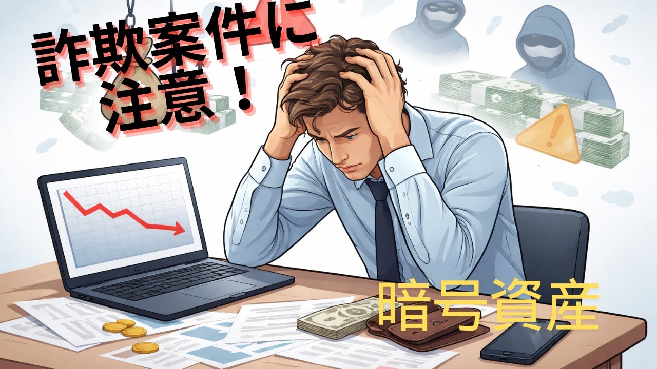 【暗号資産（仮想通貨）】ビットコイン購入時の注意点5　詐欺案件に注意する