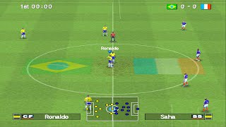 PES 6 - Brazil vs France | PS2