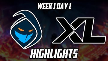 RGE vs. XL - Week 1 Day 1 | LEC Spring Split | Rogue vs. Excel (2021) Highlights