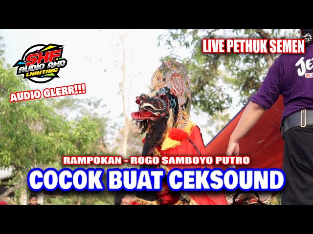 SHAFIRA AUDIO | Rampak Barong Jaranan ROGO SAMBOYO PUTRO Live Pethuk Semen 2023 class=