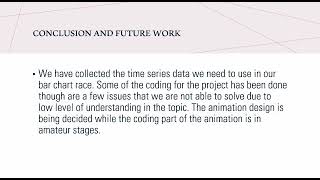 BAR CHART RACE ANIMATION | TEAM COMET