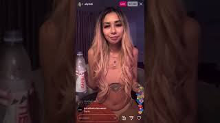 Ally Lotti (Juice Wrld’s gf) ig live