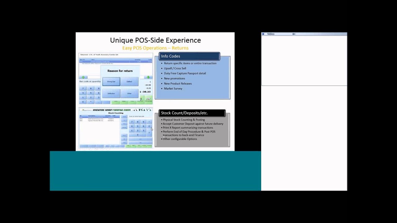 Microsoft Dynamics AX Retail for Apparel Industry - YouTube