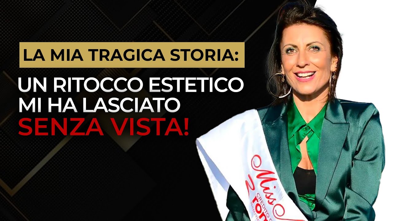 Ho perso la vista per un filler - La tragica Storia di Debora Vicidomini I Valentina Coscione