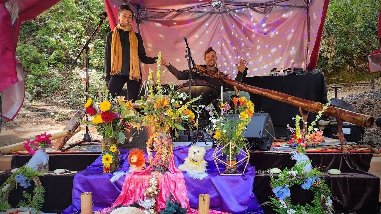 Performing live at Summer Solstice Dance Campout~ sound journey with ...