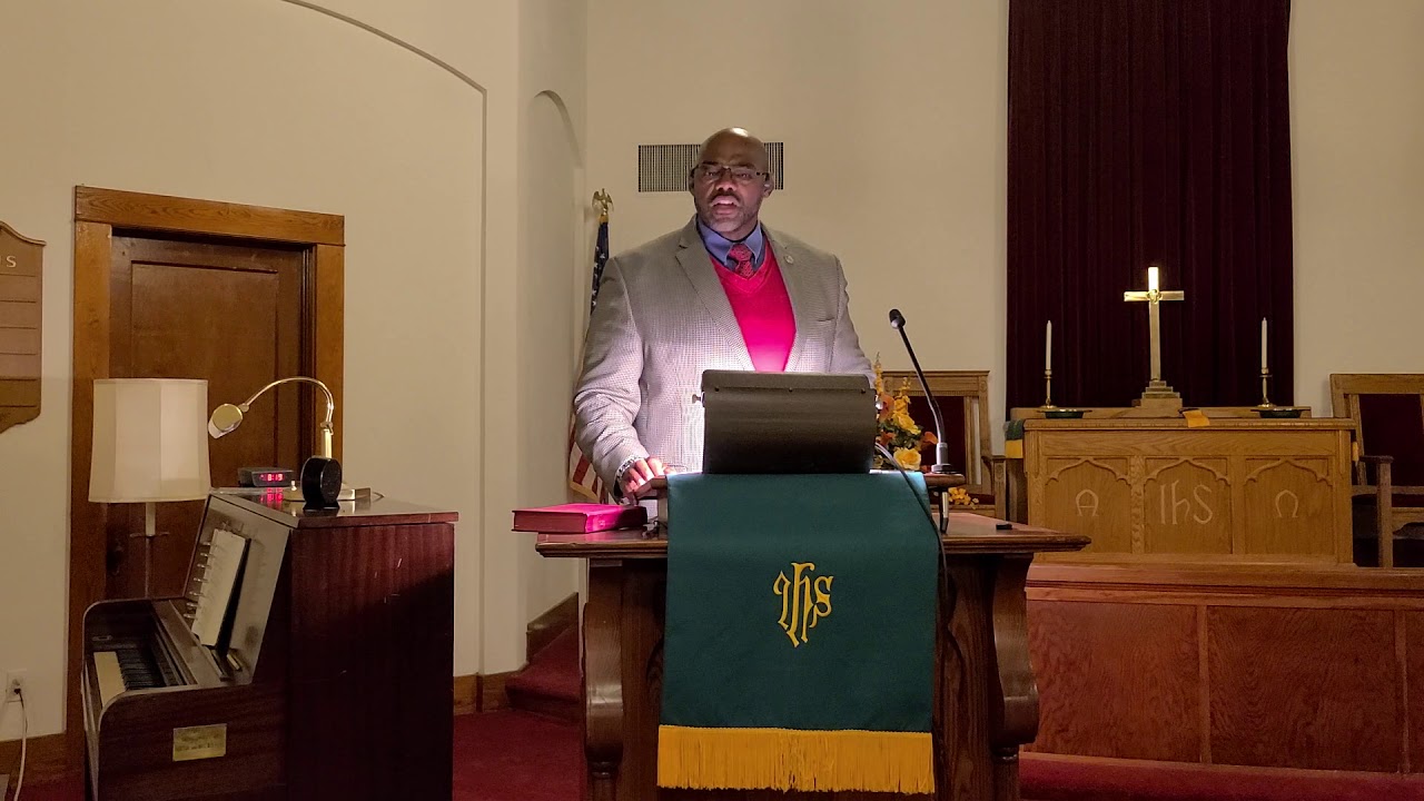 Sermon Greenwood United Methodist Church, Greenwood, Florida November