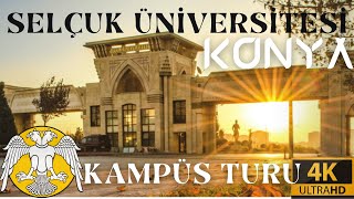 Konya Selçuk Üniversitesi Kampüs Turu 4K | Konya Selcuk University | Alaaddin Keykubat Kampüsü screenshot 3