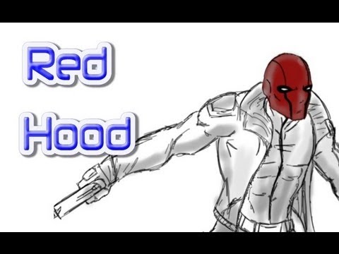 Red Hood Drawing - YouTube
